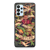 Thumbnail for Samsung A23 Ninja Turtles θήκη από τη Smartfits με σχέδιο στο πίσω μέρος και μαύρο περίβλημα | Smartphone case with colorful back and black bezels by Smartfits