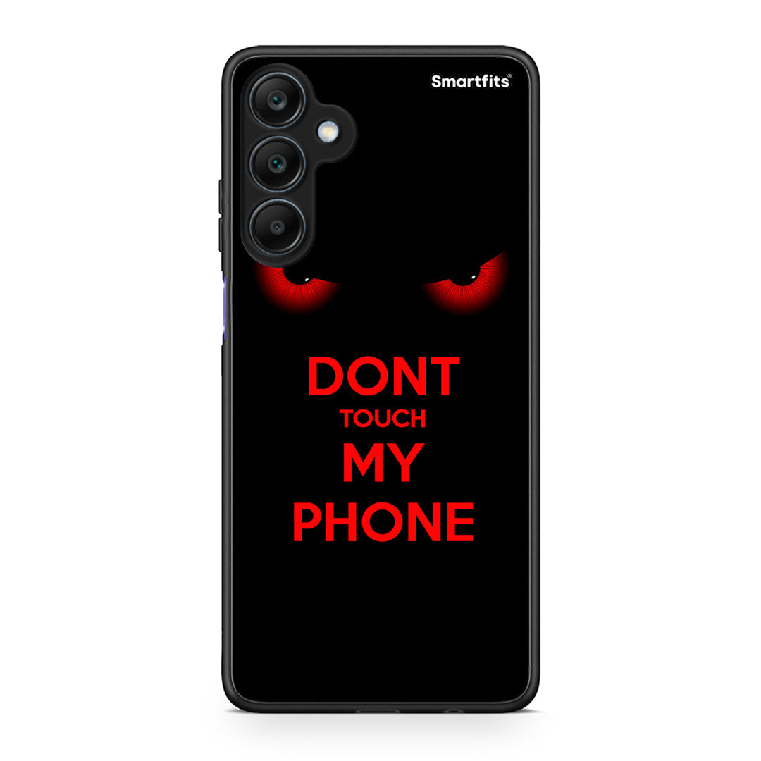 Samsung Galaxy A25 5G Touch My Phone Θήκη από τη Smartfits με σχέδιο στο πίσω μέρος και μαύρο περίβλημα | Smartphone case with colorful back and black bezels by Smartfits