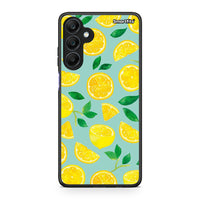 Thumbnail for Samsung Galaxy A25 5G Lemons θήκη από τη Smartfits με σχέδιο στο πίσω μέρος και μαύρο περίβλημα | Smartphone case with colorful back and black bezels by Smartfits