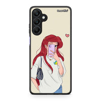Thumbnail for Samsung Galaxy A25 5G Walking Mermaid Θήκη από τη Smartfits με σχέδιο στο πίσω μέρος και μαύρο περίβλημα | Smartphone case with colorful back and black bezels by Smartfits