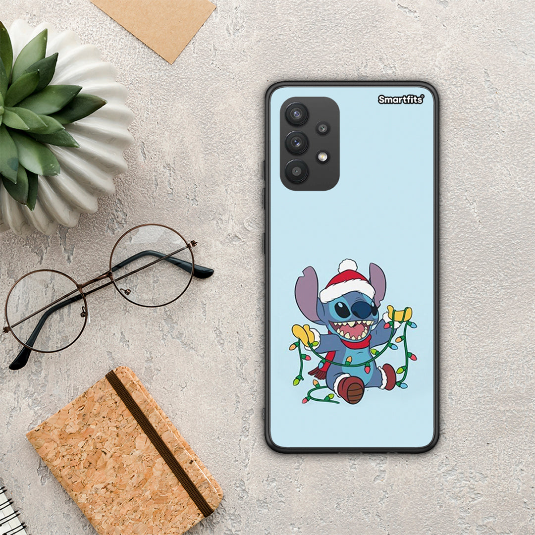 Santa Stich - Samsung Galaxy A32 4G θήκη