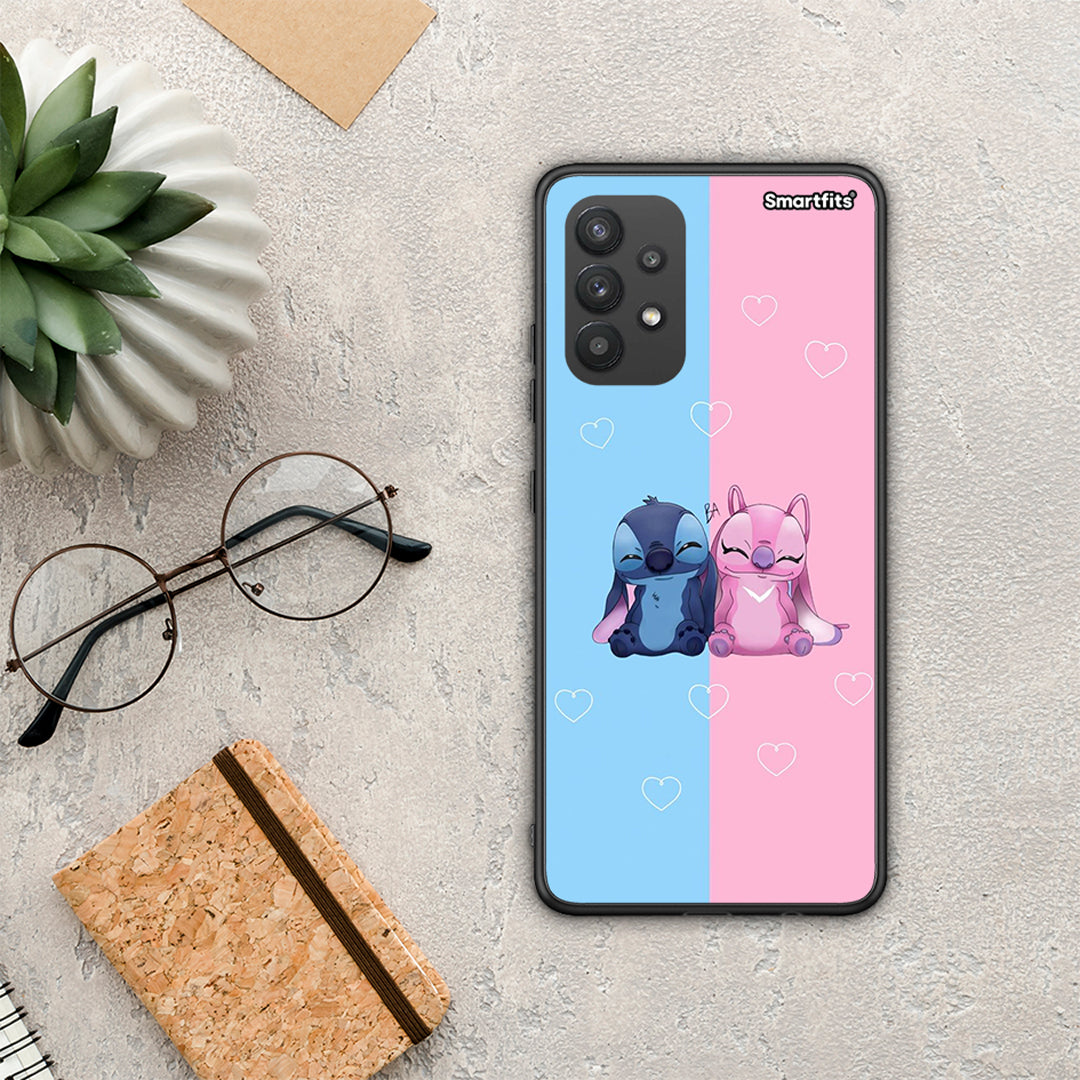Stitch And Angel - Samsung Galaxy A32 4G θήκη