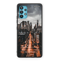 Thumbnail for Samsung Galaxy A32 5G  City Lights θήκη από τη Smartfits με σχέδιο στο πίσω μέρος και μαύρο περίβλημα | Smartphone case with colorful back and black bezels by Smartfits