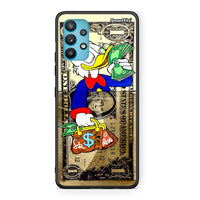 Thumbnail for Samsung Galaxy A32 5G Duck Money Θήκη από τη Smartfits με σχέδιο στο πίσω μέρος και μαύρο περίβλημα | Smartphone case with colorful back and black bezels by Smartfits