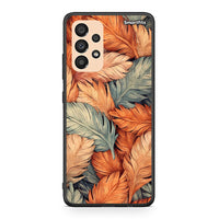Thumbnail for Samsung A33 5G Autumn Leaves Θήκη από τη Smartfits με σχέδιο στο πίσω μέρος και μαύρο περίβλημα | Smartphone case with colorful back and black bezels by Smartfits