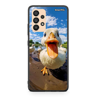 Thumbnail for Samsung A33 5G Duck Face θήκη από τη Smartfits με σχέδιο στο πίσω μέρος και μαύρο περίβλημα | Smartphone case with colorful back and black bezels by Smartfits