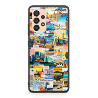 Thumbnail for Samsung A33 5G Live To Travel θήκη από τη Smartfits με σχέδιο στο πίσω μέρος και μαύρο περίβλημα | Smartphone case with colorful back and black bezels by Smartfits