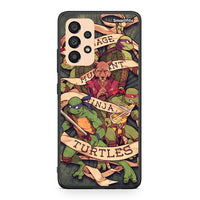 Thumbnail for Samsung A33 5G Ninja Turtles θήκη από τη Smartfits με σχέδιο στο πίσω μέρος και μαύρο περίβλημα | Smartphone case with colorful back and black bezels by Smartfits