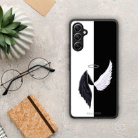 Thumbnail for Θήκη Samsung Galaxy A34 Angels Demons από τη Smartfits με σχέδιο στο πίσω μέρος και μαύρο περίβλημα | Samsung Galaxy A34 Angels Demons Case with Colorful Back and Black Bezels
