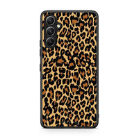 Thumbnail for Θήκη Samsung Galaxy A34 Animal Leopard από τη Smartfits με σχέδιο στο πίσω μέρος και μαύρο περίβλημα | Samsung Galaxy A34 Animal Leopard Case with Colorful Back and Black Bezels