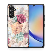 Thumbnail for Θήκη Samsung Galaxy A34 Floral Bouquet από τη Smartfits με σχέδιο στο πίσω μέρος και μαύρο περίβλημα | Samsung Galaxy A34 Floral Bouquet Case with Colorful Back and Black Bezels