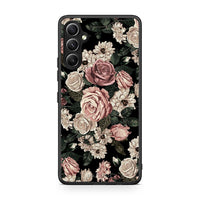 Thumbnail for Θήκη Samsung Galaxy A34 Flower Wild Roses από τη Smartfits με σχέδιο στο πίσω μέρος και μαύρο περίβλημα | Samsung Galaxy A34 Flower Wild Roses Case with Colorful Back and Black Bezels