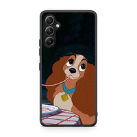 Thumbnail for Θήκη Samsung Galaxy A34 Lady And Tramp 2 από τη Smartfits με σχέδιο στο πίσω μέρος και μαύρο περίβλημα | Samsung Galaxy A34 Lady And Tramp 2 Case with Colorful Back and Black Bezels