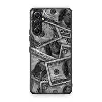 Thumbnail for Θήκη Samsung Galaxy A34 Money Dollars από τη Smartfits με σχέδιο στο πίσω μέρος και μαύρο περίβλημα | Samsung Galaxy A34 Money Dollars Case with Colorful Back and Black Bezels