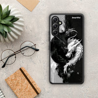 Thumbnail for Θήκη Samsung Galaxy A34 Yin Yang από τη Smartfits με σχέδιο στο πίσω μέρος και μαύρο περίβλημα | Samsung Galaxy A34 Yin Yang Case with Colorful Back and Black Bezels