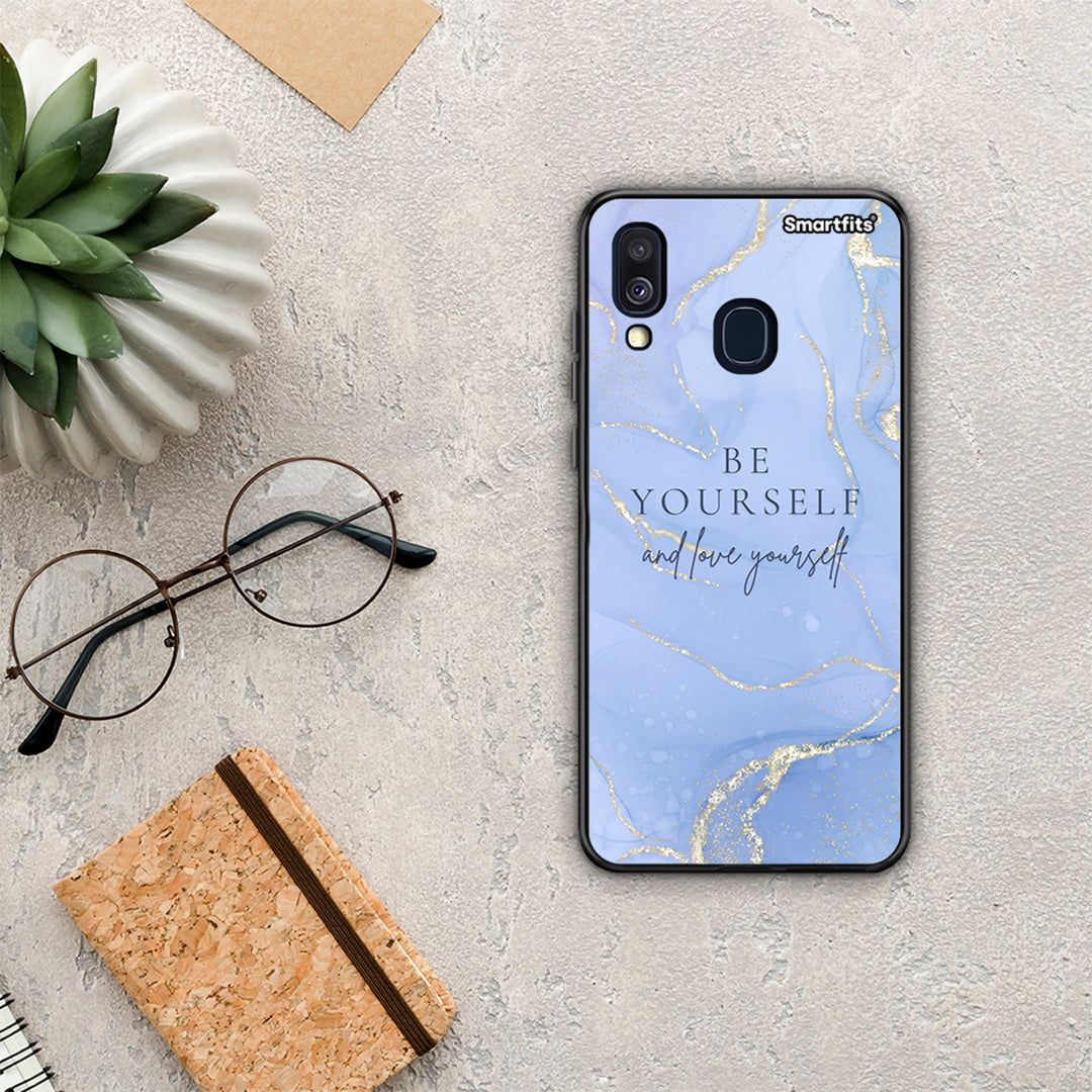 Be Yourself - Samsung Galaxy A40 θήκη