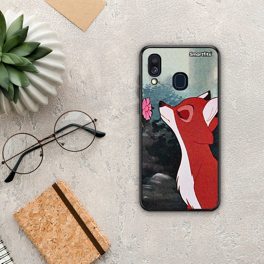 Tod And Vixey Love 2 - Samsung Galaxy A40 θήκη