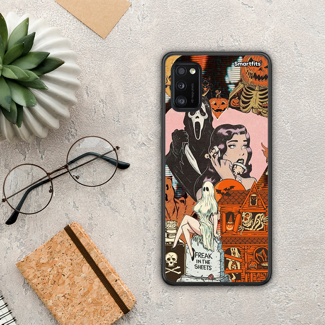 Halloween Collage - Samsung Galaxy A41 θήκη