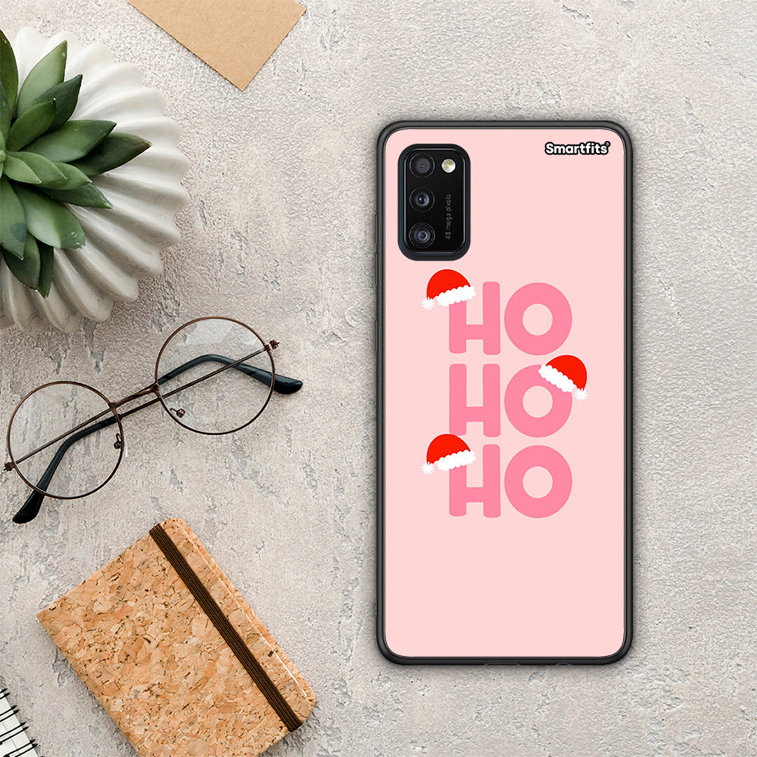 Xmas Ho Ho Ho - Samsung Galaxy A41 θήκη