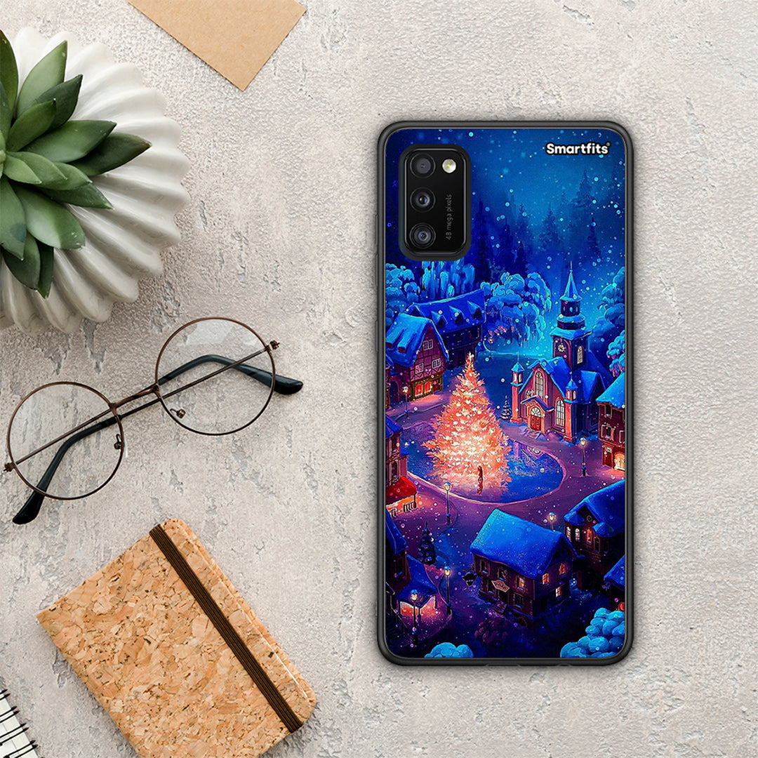 Xmas Village - Samsung Galaxy A41 θήκη