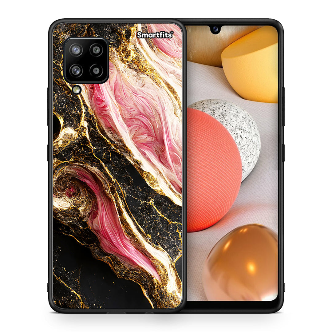 Glamorous Pink Marble - Samsung Galaxy A42 θήκη