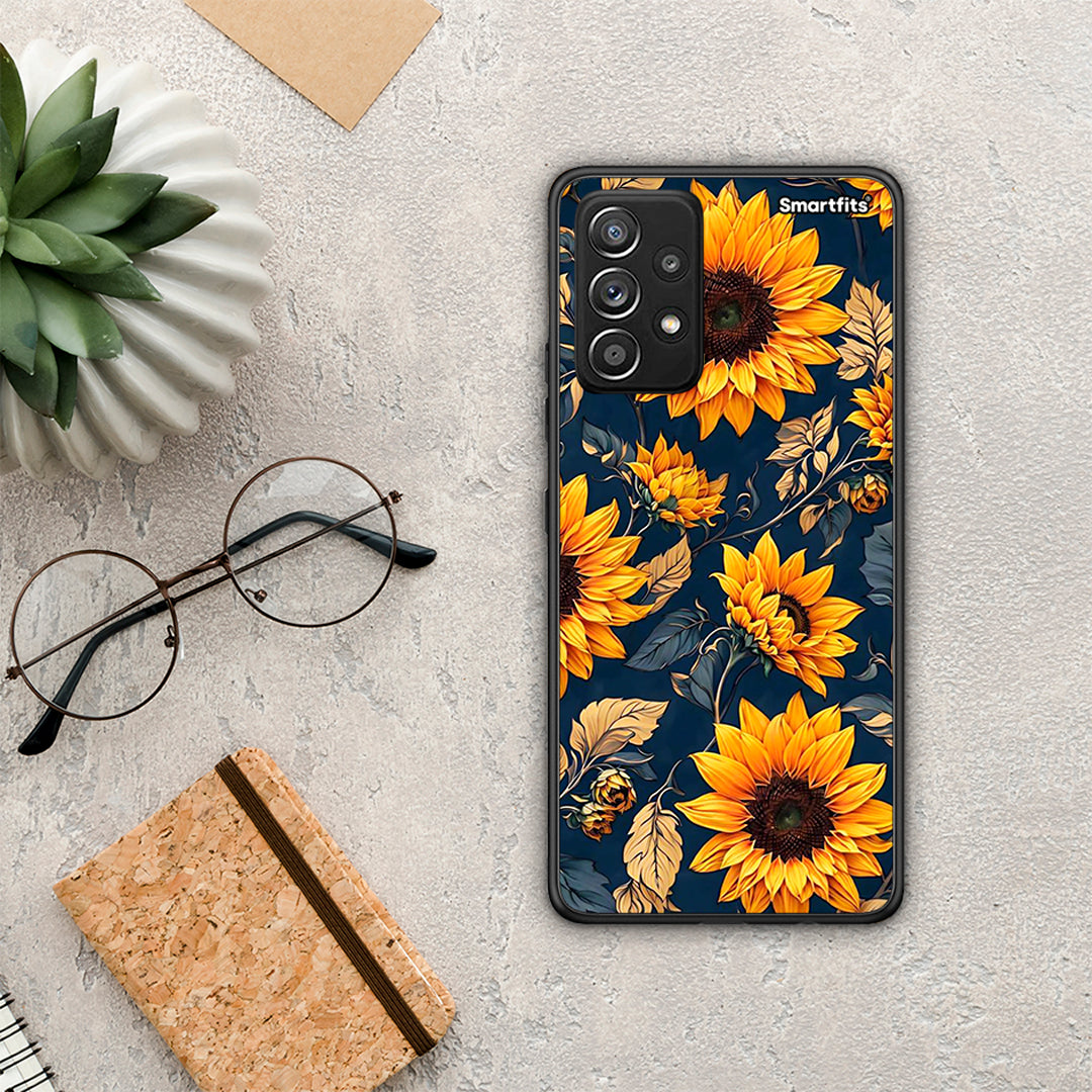 Autumn Sunflowers - Samsung Galaxy A52 / A52s / A52 5G θήκη