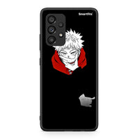 Thumbnail for Samsung A53 5G Itadori Anime θήκη από τη Smartfits με σχέδιο στο πίσω μέρος και μαύρο περίβλημα | Smartphone case with colorful back and black bezels by Smartfits