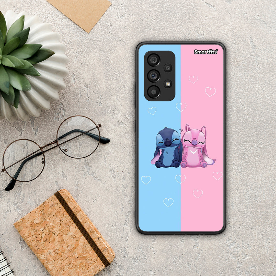 Stitch And Angel - Samsung Galaxy A53 5G θήκη