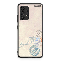 Thumbnail for Samsung A53 5G Where Next Θήκη από τη Smartfits με σχέδιο στο πίσω μέρος και μαύρο περίβλημα | Smartphone case with colorful back and black bezels by Smartfits