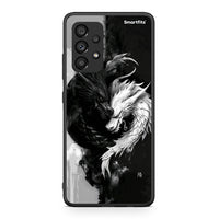 Thumbnail for Samsung A53 5G Yin Yang Θήκη από τη Smartfits με σχέδιο στο πίσω μέρος και μαύρο περίβλημα | Smartphone case with colorful back and black bezels by Smartfits