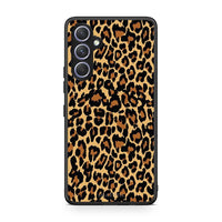 Thumbnail for Θήκη Samsung Galaxy A54 Animal Leopard από τη Smartfits με σχέδιο στο πίσω μέρος και μαύρο περίβλημα | Samsung Galaxy A54 Animal Leopard Case with Colorful Back and Black Bezels