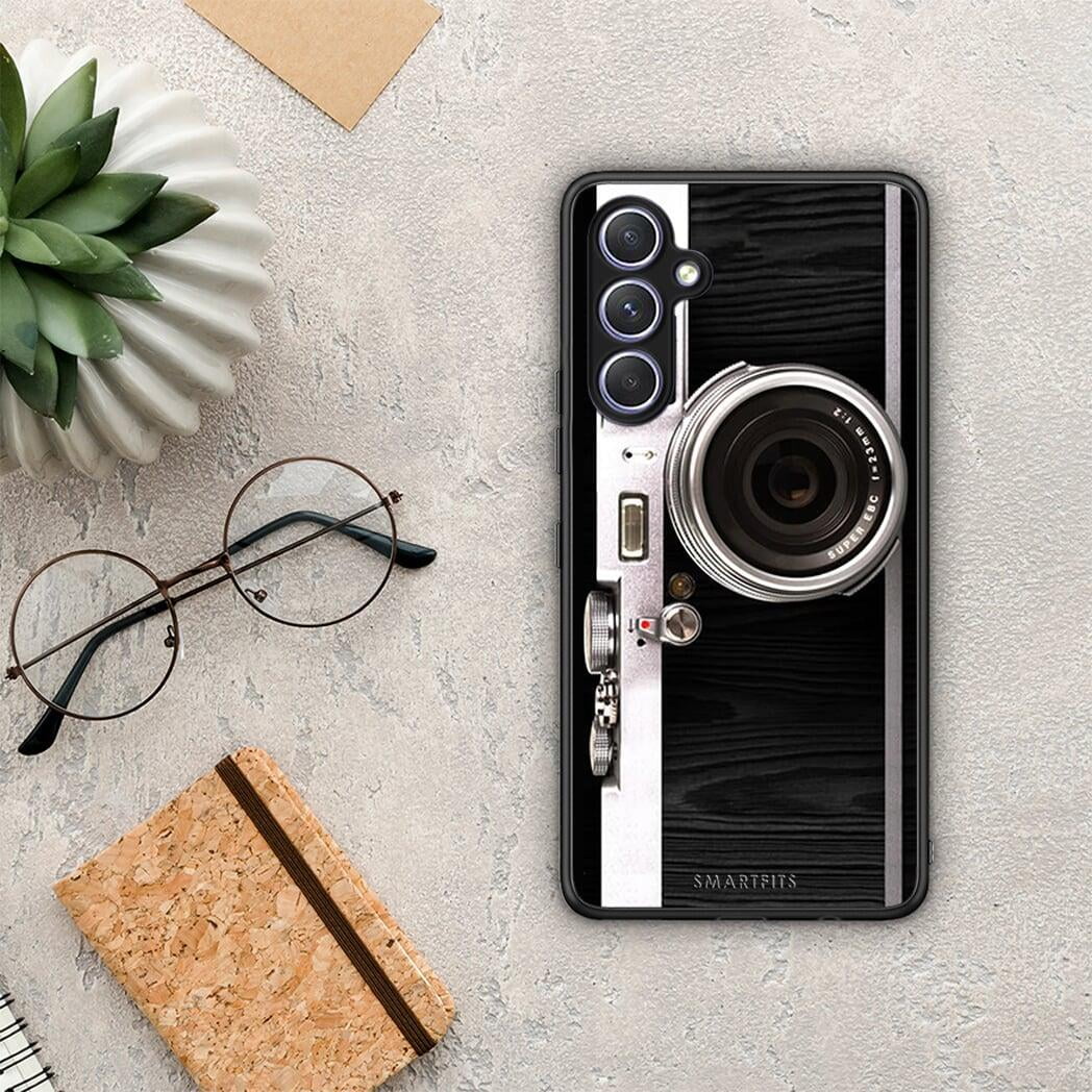 Θήκη Samsung Galaxy A54 Emily In Paris από τη Smartfits με σχέδιο στο πίσω μέρος και μαύρο περίβλημα | Samsung Galaxy A54 Emily In Paris Case with Colorful Back and Black Bezels