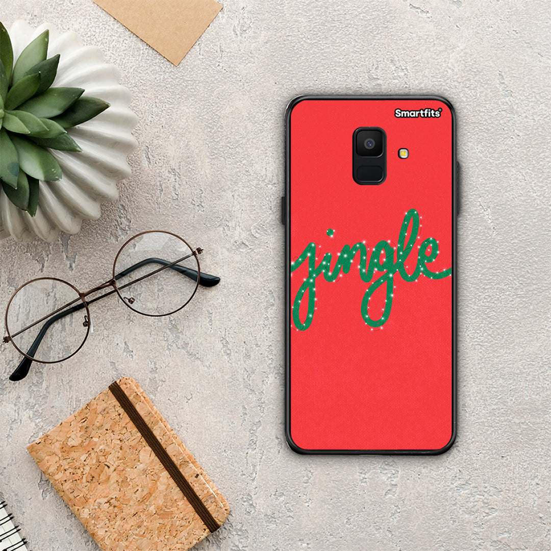 Jingle Xmas - Samsung Galaxy A6 2018 θήκη