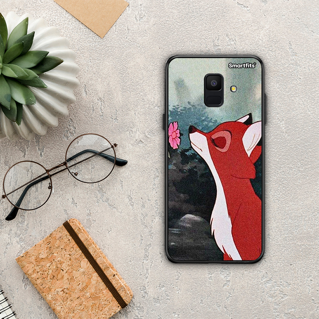 Tod And Vixey Love 2 - Samsung Galaxy A6 2018 θήκη