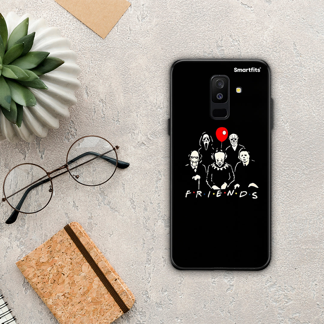Halloween Friends - Samsung Galaxy A6+ 2018 θήκη