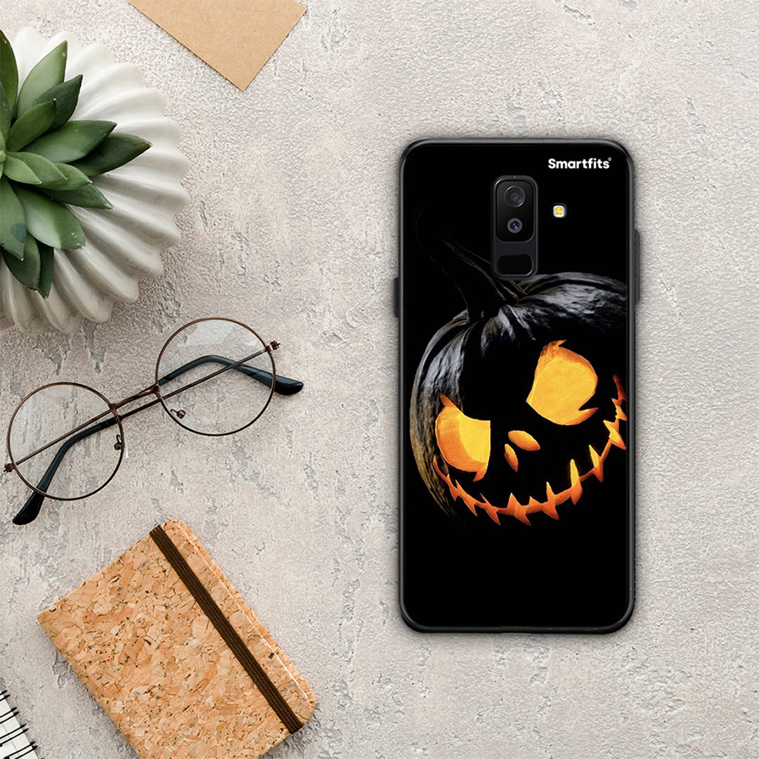 Halloween Scary Pumpkin - Samsung Galaxy A6+ 2018 θήκη