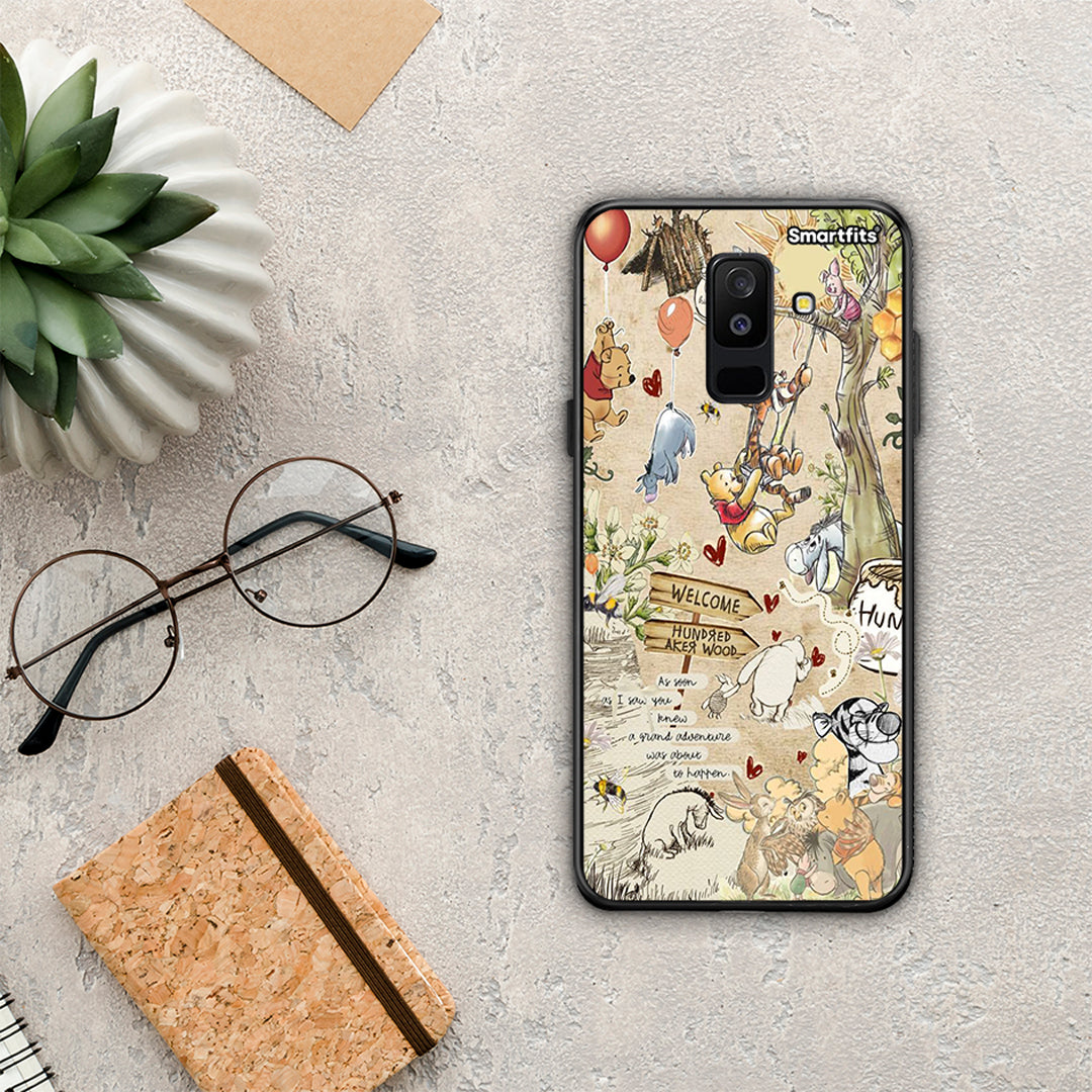 Happy Friends - Samsung Galaxy A6+ 2018 θήκη