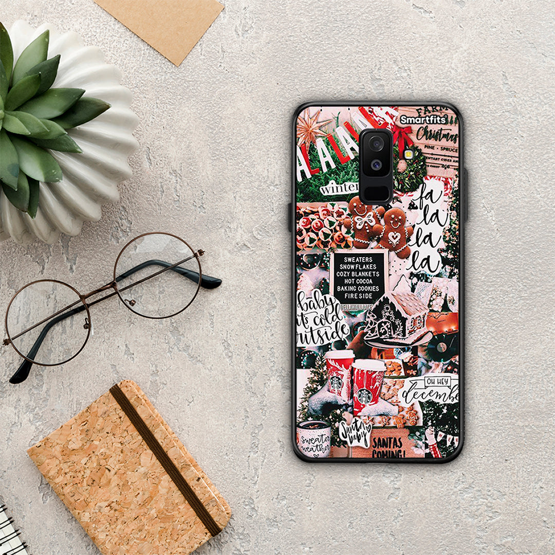 Xmas Habbits - Samsung Galaxy A6+ 2018 θήκη