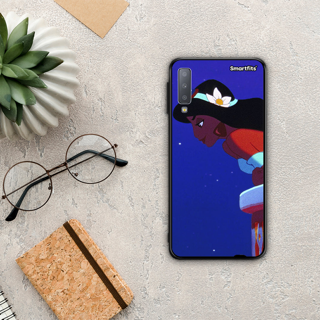Alladin And Jasmine Love 2 - Samsung Galaxy A7 2018 θήκη