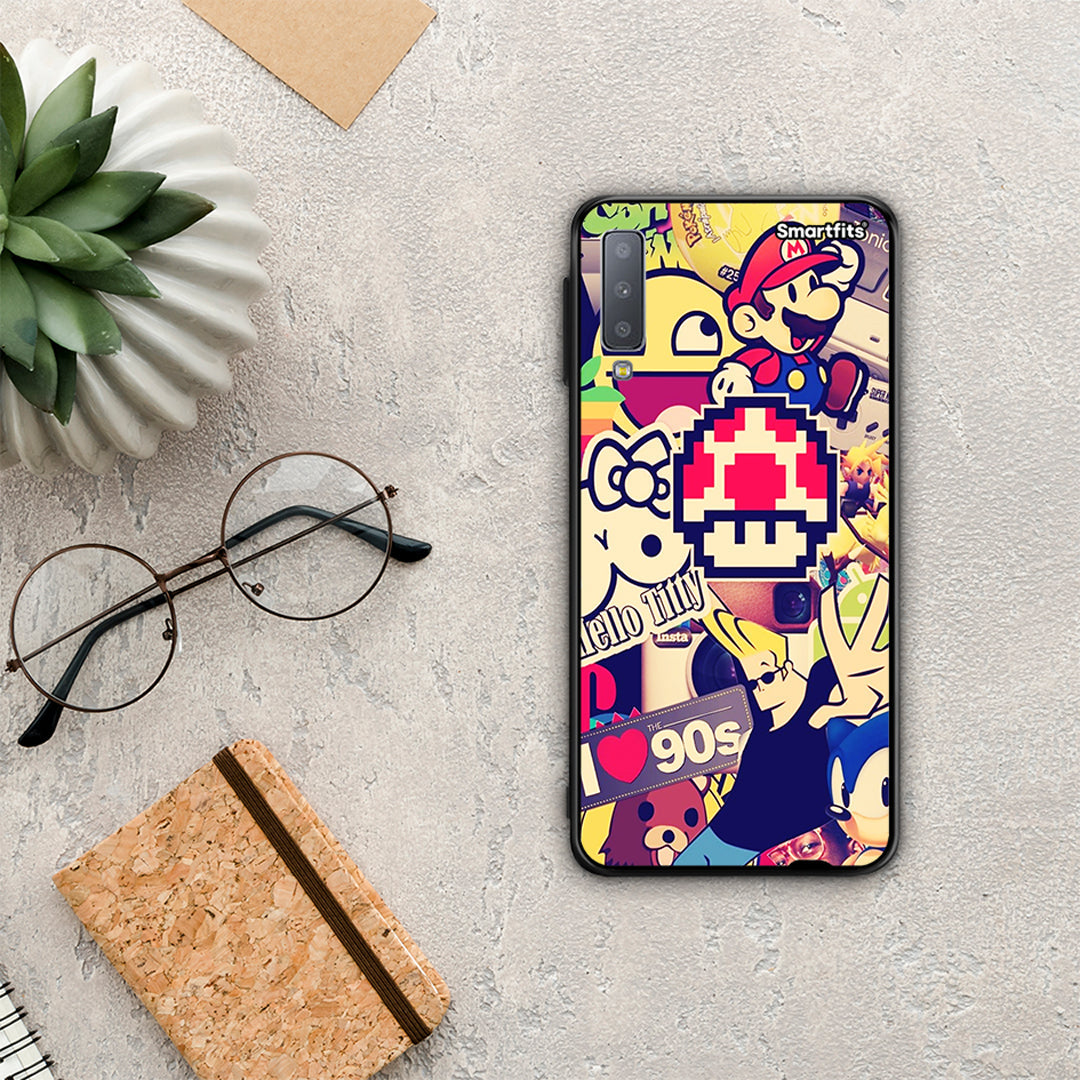 Love The 90s - Samsung Galaxy A7 2018 θήκη