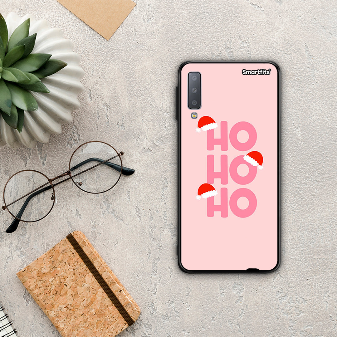 Xmas Ho Ho Ho - Samsung Galaxy A7 2018 θήκη