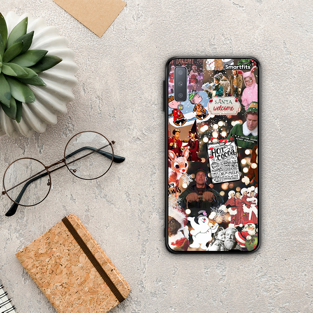 Xmas Movies - Samsung Galaxy A7 2018 θήκη
