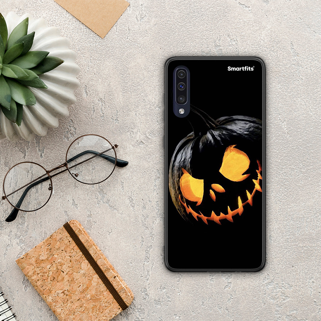 Halloween Scary Pumpkin - Samsung Galaxy A70 θήκη