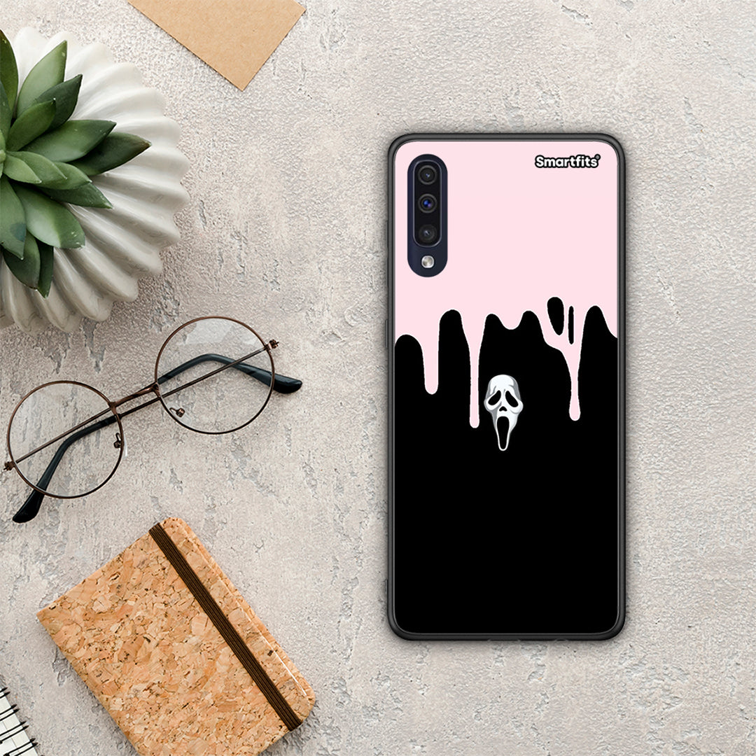 Melting Halloween Mask - Samsung Galaxy A70 θήκη
