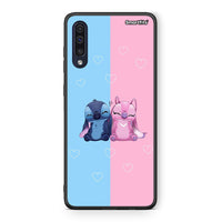 Thumbnail for Samsung A70 Stitch And Angel θήκη από τη Smartfits με σχέδιο στο πίσω μέρος και μαύρο περίβλημα | Smartphone case with colorful back and black bezels by Smartfits