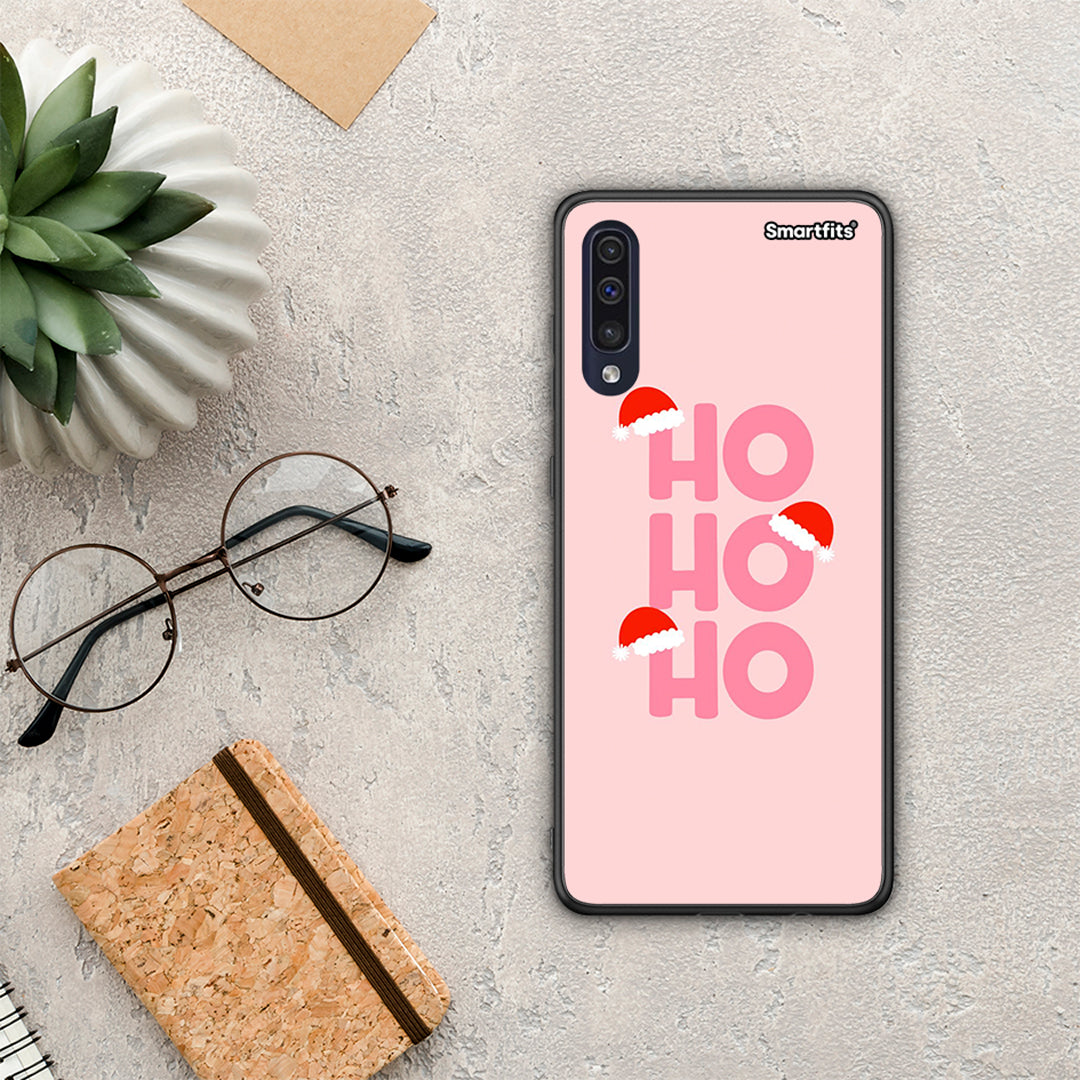 Xmas Ho Ho Ho - Samsung Galaxy A70 θήκη