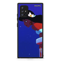 Thumbnail for Samsung Galaxy A71 5G Alladin And Jasmine Love 2 θήκη από τη Smartfits με σχέδιο στο πίσω μέρος και μαύρο περίβλημα | Smartphone case with colorful back and black bezels by Smartfits