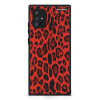 Thumbnail for 4 - Samsung Galaxy A71 5G Red Leopard Animal case, cover, bumper