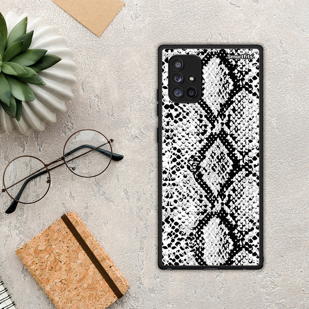 Animal White Snake - Samsung Galaxy A71 5G θήκη