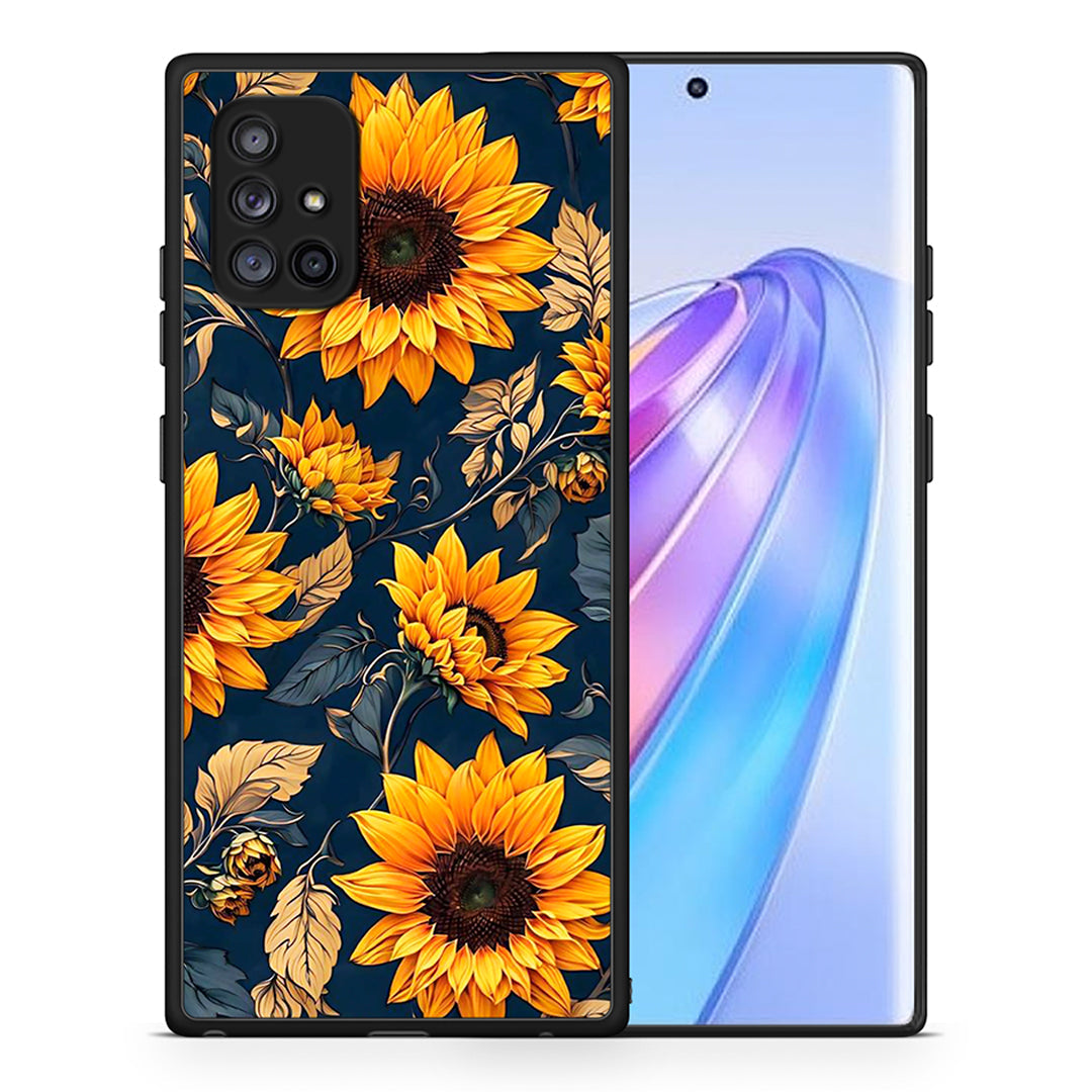 Autumn Sunflowers - Samsung Galaxy A71 5G θήκη
